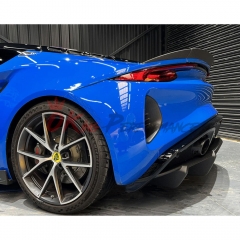 OD Style Dry Carbon Fiber Rear Bumper Vent Ducts For Lotus Emira