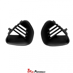 OD Style Dry Carbon Fiber Rear Bumper Vent Ducts For Lotus Emira