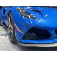 OD Style Dry Carbon Fiber Front Bumper Canards For Lotus Emira