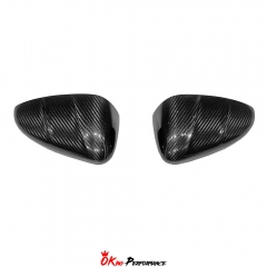 OD Style Dry Carbon Fiber Side Mirror Cover For Lotus Emira