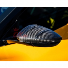 OD Style Dry Carbon Fiber Side Mirror Cover For Lotus Emira