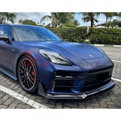 OD V2 Style Dry Carbon Fiber Front Lip For Porsche Panamera 976 2024-On