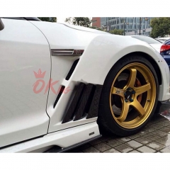 2013 Varis Style Partial Carbon Fiber Wide Fender Set For Nissan R35 GTR 2011-2016