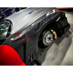 2024 Top Secret Style Dry Carbon Fiber Fender For Nissan R35 GTR 2008-2026