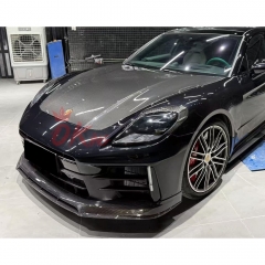 OD V1 Style Dry Carbon Fiber Front Lip For Porsche Panamera 976 2024-On