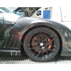 2013 Varis Style Partial Carbon Fiber Wide Fender Set For Nissan R35 GTR 2008-2011