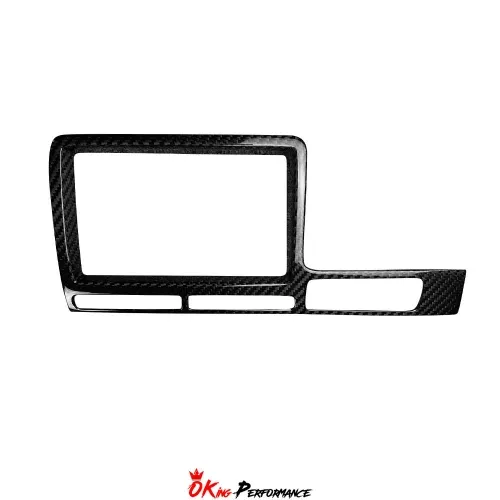 Dry Carbon Fiber Navigation Cover Interiors Kits For Nissan R35 GTR 2008-2016