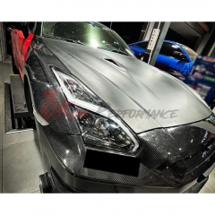 2024 Top Secret Style Dry Carbon Fiber Fender For Nissan R35 GTR 2008-2026