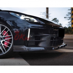 OD V1 Style Dry Carbon Fiber Front Lip For Porsche Panamera 976 2024-On