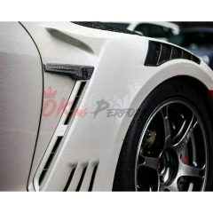 2024 Top Secret Style Carbon Fiber Wide Fender For Nissan R35 GTR 2017-2023