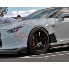 2013 Varis Style Partial Carbon Fiber Wide Fender Set For Nissan R35 GTR 2008-2011