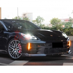 OD V1 Style Dry Carbon Fiber Front Lip For Porsche Panamera 976 2024-On