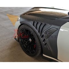 OD Style Dry Carbon Fiber Front Fenders For BMW G80 M3 G82 M4 2020-2024