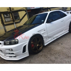 BN Style Carbon Fiber Fender For Nissan R34 GTR 1998-2002