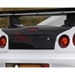 OEM Style Carbon Fiber Rear Trunk Boot Lid For Nissan R34 GTR GTT 1998-2002