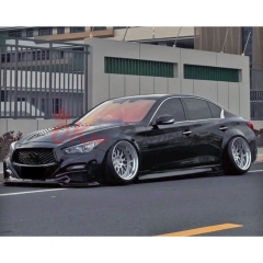 Impul 537S Style Carbon Fiber Front Bumper For Infiniti Q50 2013-2024
