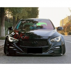Impul 537S Style Carbon Fiber Front Bumper For Infiniti Q50 2013-2024