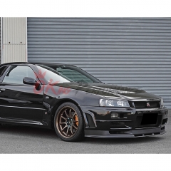 OEM V-spec Style Glass Fiber Front Fenders For Nissan R34 GTR 1998-2002