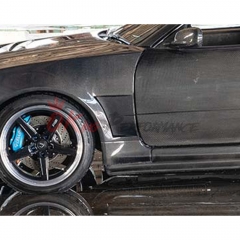 OEM Style Carbon Fiber Front Fender MudGuard For Nissan R34 GTR 1998-2002
