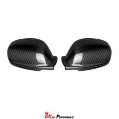 Carbon Fiber Side Mirror Cover For Nissan R34 GTR GTT 1998-2002