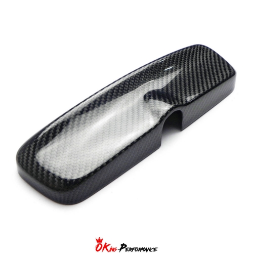 Carbon Fiber Interiors RearView Mirror cover For Nissan R34 R33 GTR GTT 1998-2002