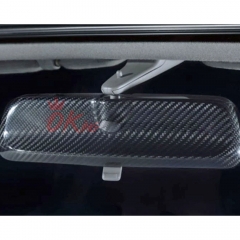 Carbon Fiber Interiors RearView Mirror cover For Nissan R34 R33 GTR GTT 1998-2002