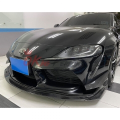Varis Style Carbon Fiber Front Lip For Toyota GR Supra MK5 A90 A91 2019-2024