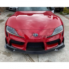 MB Style Carbon Fiber Front Lip For Toyota GR Supra MK5 A90 A91 2019-2024