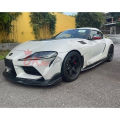 Varis Style Carbon Fiber Front Lip For Toyota GR Supra MK5 A90 A91 2019-2024