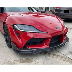 MB Style Carbon Fiber Front Lip For Toyota GR Supra MK5 A90 A91 2019-2024