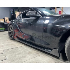 Aimgain Style Carbon Fiber Side Skirt For Toyota GR Supra MK5 A90 A91 2019-2024