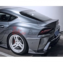INGS Style Glass Fiber Rear Bumper For Toyota GR Supra MK5 A90 A91 2019-2024