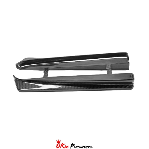 HSM Style Carbon Fiber Rear Bumper Spats For Nissan R34 GTR 1998-2002