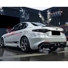 GTAM Style Half Carbon Fiber Body Kit For Alfa Romeo Giulia 2016-2023
