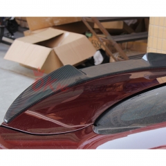 Quadrifoglio Style Carbon Fiber Rear Trunk Wing Spoiler For Alfa Romeo Giulia 2016-2023