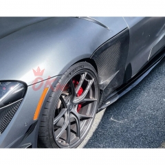 MKV Style Carbon Fiber (CFRP) Fender Plate For Toyota Supra A90 2019-2020