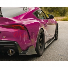Aimgain Style Carbon Fiber Side Skirt For Toyota GR Supra MK5 A90 A91 2019-2024