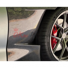 MKV Style Carbon Fiber (CFRP) Fender Plate For Toyota Supra A90 2019-2020