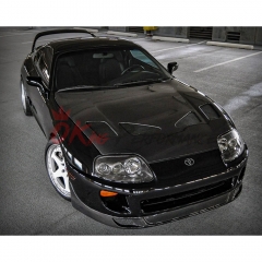 TRD Style Forged Carbon Fiber Hood For Toyota Supra JZA80 MKIV 4 For Toyota Supra JZA80 MKIV 4 1993-2002