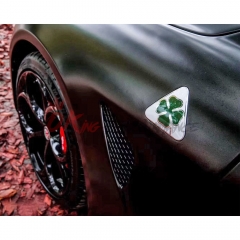Quadrifoglio Style Glass Fiber Fender For Alfa Romeo Giulia 2016-2023
