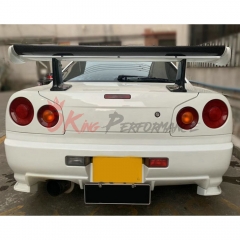 GTT to GTR Nismo Z-tune Style Glass Fiber Full Set Body Kits For Nissan R34 GTT 1998-2002