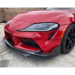 MB Style Carbon Fiber Front Lip For Toyota GR Supra MK5 A90 A91 2019-2024