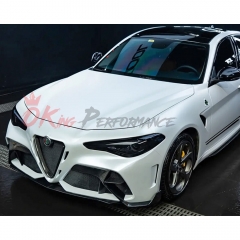 GTAM Style Half Carbon Fiber Body Kit For Alfa Romeo Giulia 2016-2023