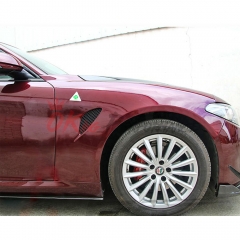 Quadrifoglio Style Glass Fiber Fender For Alfa Romeo Giulia 2016-2023