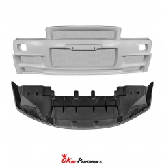 Nismo Z-Tune Style FRP Front Bumper & Carbon Fiber Under Lip For Nissan R34 GTR 1998-2002