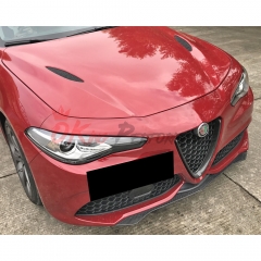 Quadrifoglio Style Carbon Fiber Front Lip For Alfa Romeo Giulia Sport Milano 2016-2023