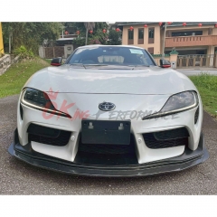 Varis Style Carbon Fiber Front Lip For Toyota GR Supra MK5 A90 A91 2019-2024