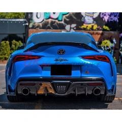 Aimgain Style Carbon Fiber Rear Diffuser For Toyota GR Supra MK5 A90 A91 2019-2024