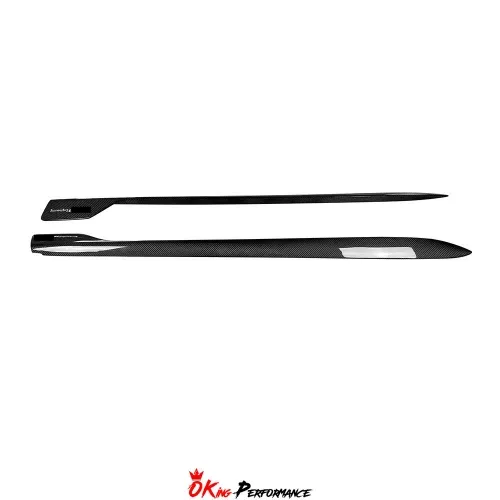 GTAM Style Carbon Fiber Side Skirt For Alfa Romeo Giulia Quadrifoglio