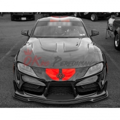 MB Style Carbon Fiber Front Lip For Toyota GR Supra MK5 A90 A91 2019-2024